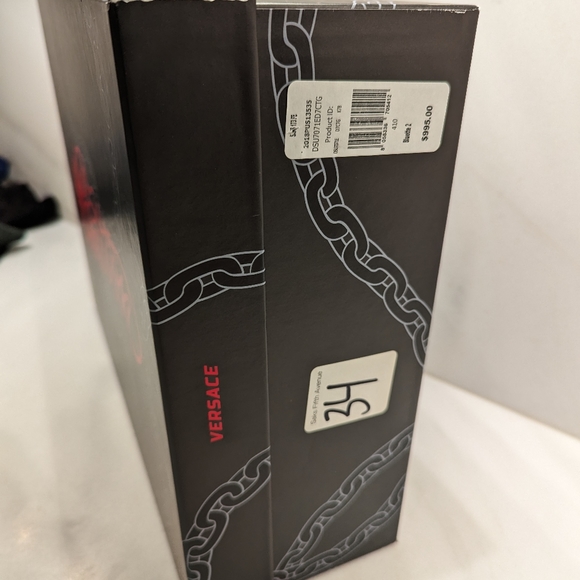 Versace chain reaction empty box 14.5 x 9.75 x  2.75 - Picture 4 of 12